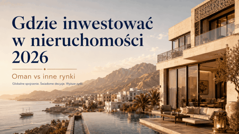 Gdzie inwestować w nieruchomości 2026: Oman vs inne rynki